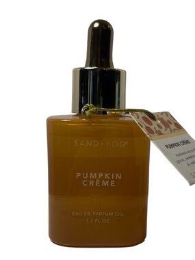 Sand + Fog “Pumpkin Crème” Scented Body Oil - 1.7 fl oz NWT **
